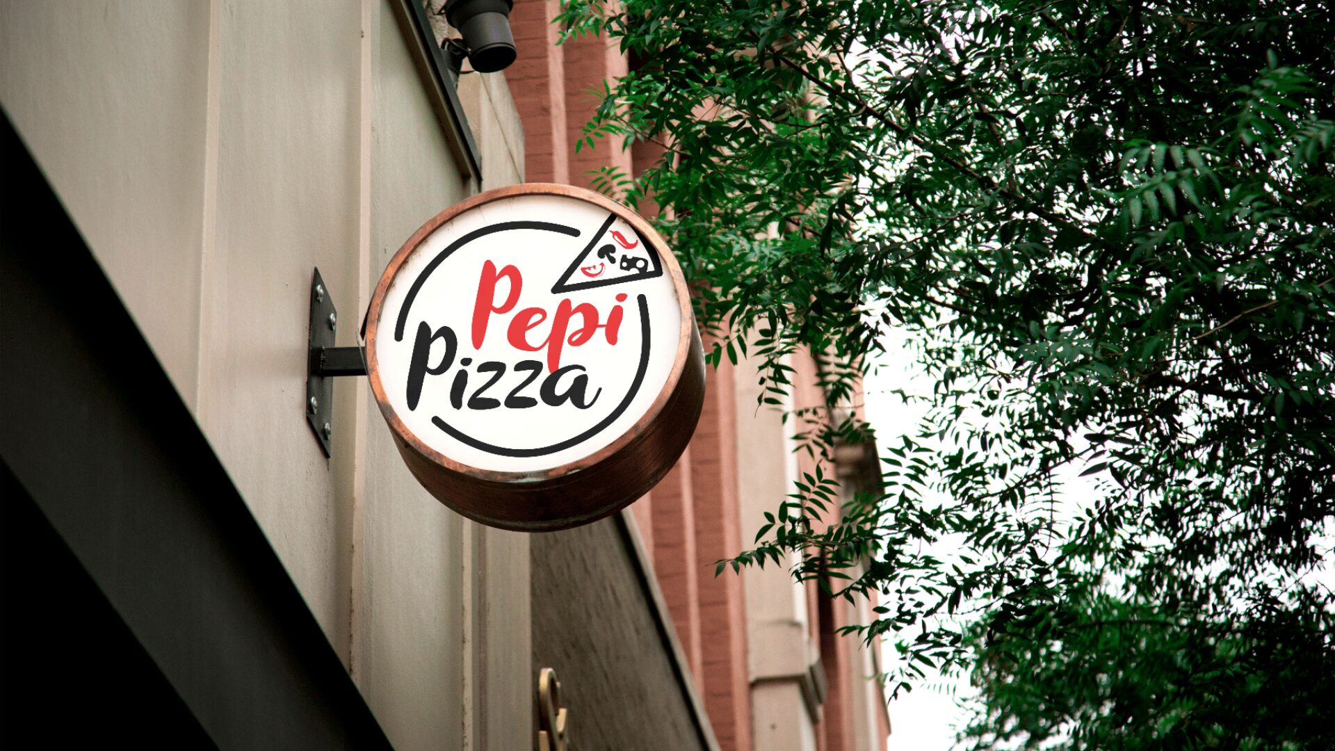 Branddesign Pepi Pizza